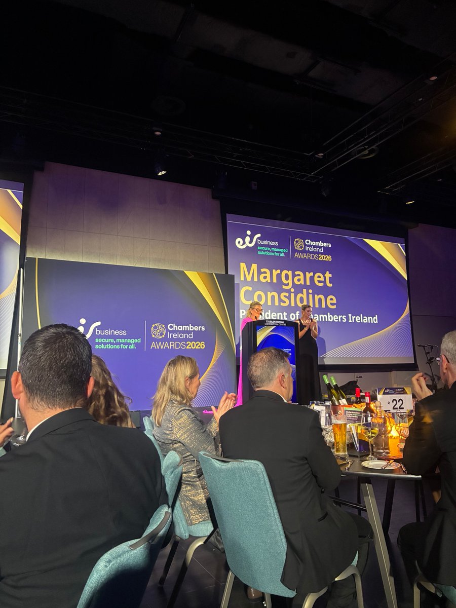 McLH_Workspace's tweet photo. Delighted to attend the eir Business Chambers Ireland Awards 2026 and proud to be a finalist for Facilities Management Company of the Year. A huge thank you to our amazing teams, whose dedication makes this possible. Congrats to all the winners and finalists! 👏 #BuildFitCare https://t.co/AyzJgiCXI1