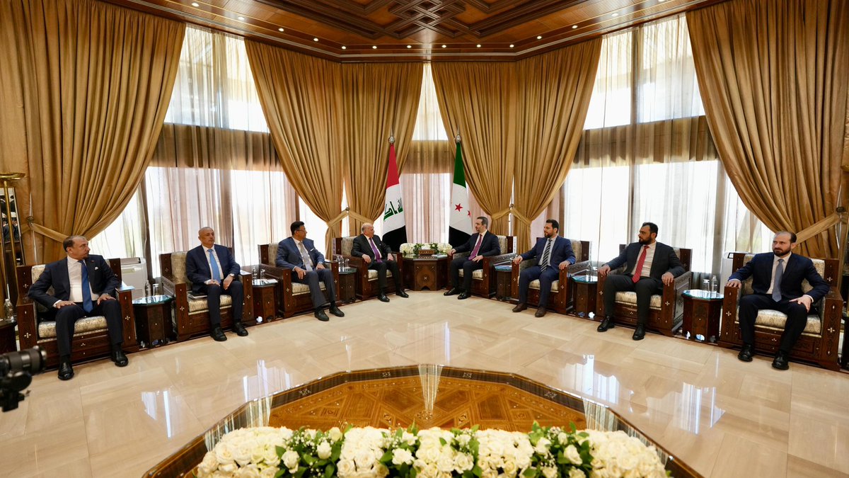 Iraqimofa's tweet photo. بيان مشترك بين جمهورية العراق والجمهورية العربية السورية – وزارة الخارجية العراقية https://t.co/BfoeQDfHfa https://t.co/gieDf4Odtx