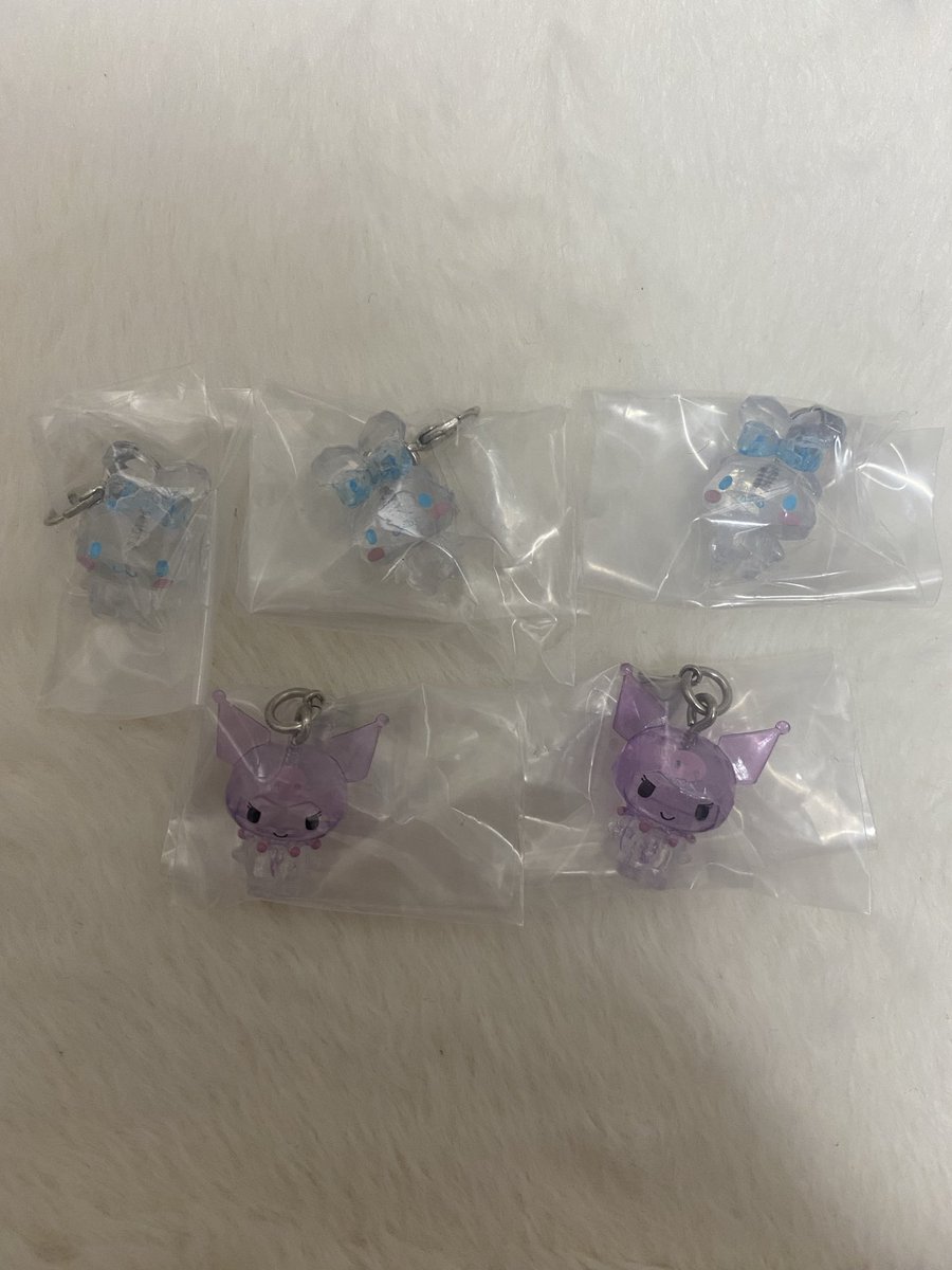 _kz0809_O's tweet photo. サンリオキャラクターズ おみみでぶらりんマスコット みみハートコレクション クリスタルチャーム 交換

【譲】シナモンロール クロミ ポムポムプリン はなまるおばけ

【求】同種もしくは異種マイメロディ

都内手渡しもしくは郵送にて。
ご連絡お待ちしております。 https://t.co/JmvdOiaHVC