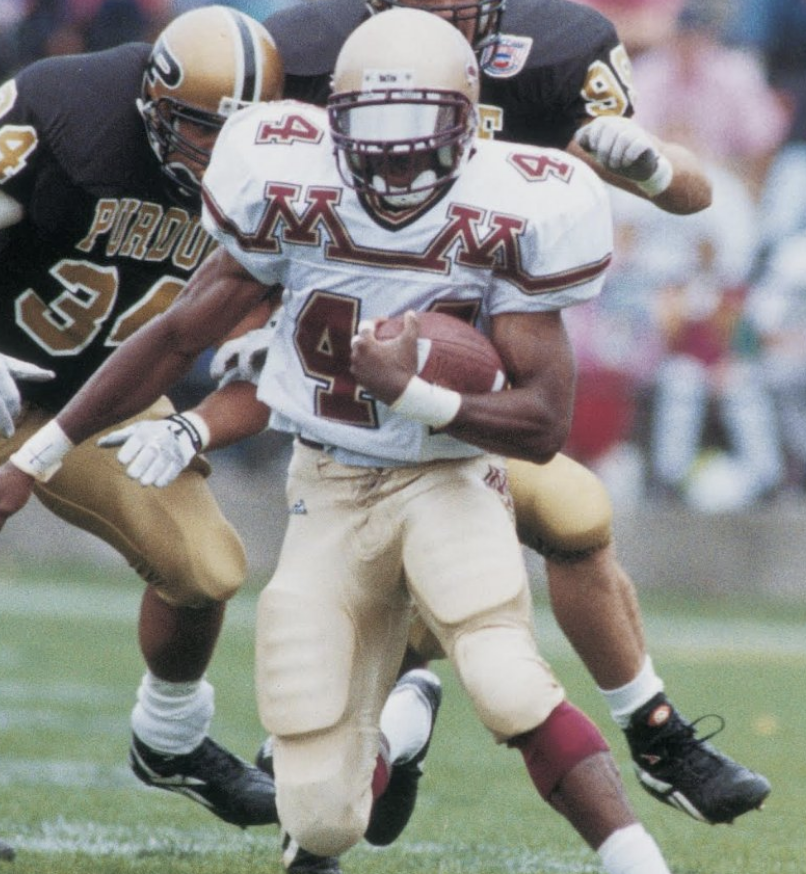 ChrisVannini's tweet photo. ✍️ The 1990s gave us some of the weirdest college football uniforms in history.

Before Nike/Adidas took over, Apex One flew too close to the sun. Here's the backstory. 

"Those were just hella atrocious."

Story: https://t.co/mIYysqWD5m https://t.co/fsDTlRXYPX