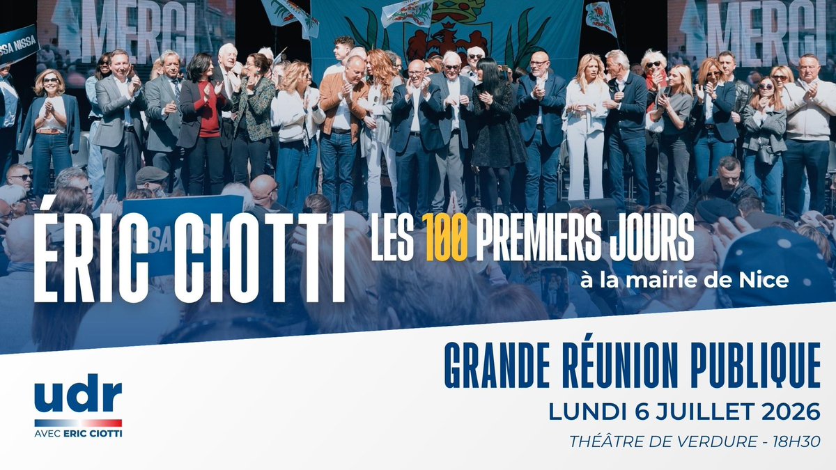 eciotti's tweet photo. Rendez-vous lundi 6 juillet à 18h30 au Théâtre de Verdure pour une grande réunion publique : les 100 premiers jours de mandat.

Inscription https://t.co/S7BNzXdaa2 https://t.co/iAMp6TNNit
