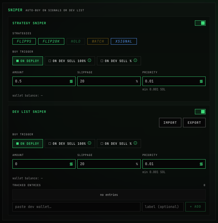 usefuldotapp's tweet photo. A major update in USEFUL ✨

• X-Signal - detects launches from selected developers based on their Twitter posts
• OG Search - search for a token and instantly see its actual age and the oldest one by name, ticker, and image. 
• The signal arrives as a notification with a sound and opens the token in the trading terminal.
• Sniper, stop-loss, and take-profit features - trade across all platforms from a single screen.

We’ve been testing it for a month; see the screenshot for results.

You can get started for free right now: the feed and extension are available for one month to everyone. OG Search, sniper, and trading—all in the TRADER KIT.

Get free access via the bot:  https://t.co/uGXBJ2fi1L

If you have an audience, message @johnlond0n in private - we’ll boost your referral link.