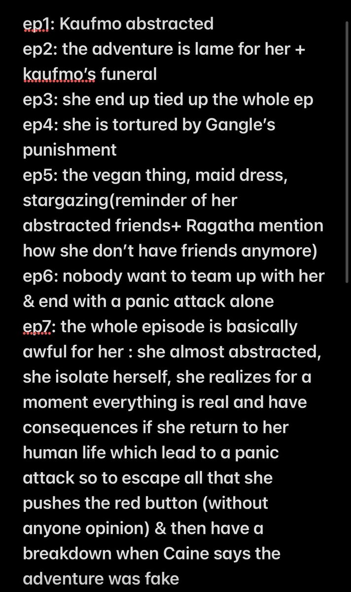 nyxlovesjax's tweet photo. « Jax is glorified for her actions » « the show excuse everything just because she is trans » sure here a list of what happen in every episode where she have to face the consequences of her actions/ is being punished https://t.co/NCwjsbksAk
