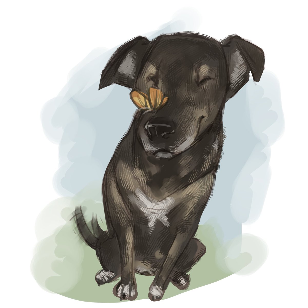 kuurbaby's tweet photo. I wanna give a big shout out to @Zypressq for this adorable art of Scar. Losing her has been actual hell, but looking at this brings me so much joy so thank you for giving me something that helps make it a little easier 💕 https://t.co/xmD65KzIJ9
