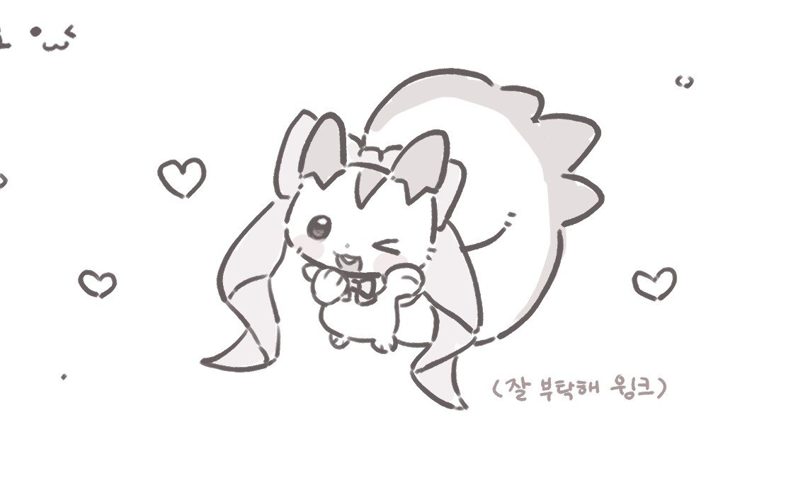 dungchi_pachi's tweet photo. 진짜 넣을게 없어서 급하게 그렸어요..💦 https://t.co/KYX71aQ8wf