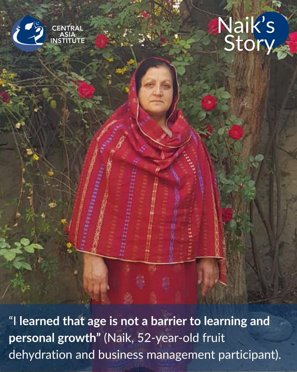 CentAsiaInst's tweet photo. It's never too late to learn something new — or build something beautiful. ✨ At 52, Naik launched Nani's Achaar after CAI &amp; Moawin Foundation training and changed her family's future from the ground up. Read her story: link in bio! 🔗

#WomenOfPakistan #WomensEntrepreneurship https://t.co/8imoV44YBK