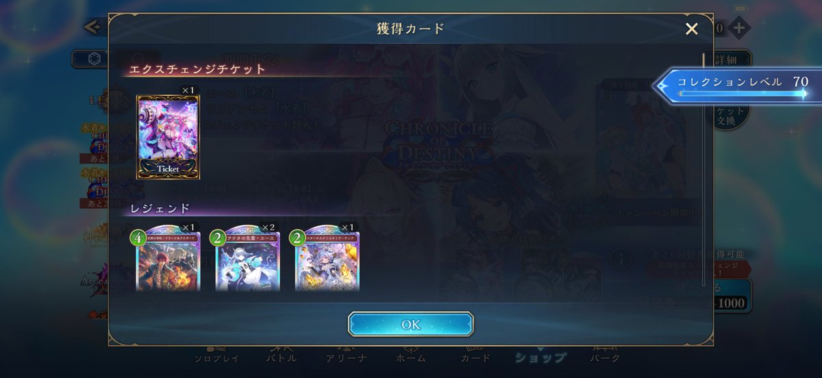 kouchandao0621's tweet photo. 4万突っ込んだ結果です！欲しかったアンセムとリュミゲット出来て大満足！ https://t.co/jTI39EBAs6
