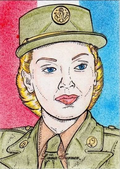 macandtrouble's tweet photo. Today, June 29 is the day we lost the beautiful Lana Turner.
A femme fatale with such notable credits as "The Postman Always Rings Twice" (1946).
I did this card for #5Finity a few years ago...
#LanaTurner #sketchcard #comics https://t.co/LpTPFmROPF