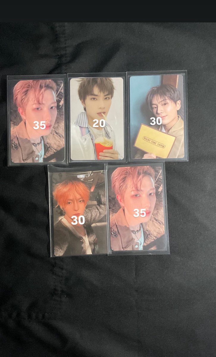 Reomonseol's tweet photo. *WTS!!!* photocard and album only 
h2h, aespa, nct, enhypen, le sserafim, treasure.

💰 on pict (rupiah/ina) 
✅ pc di bawah 50k wajib take 2 (kecuali album)
✅ tf only/split pay
❌ not for sensitif buyer, hnr, wasting time
🍊 co oren
📍bogor, ina
📩 dm for more https://t.co/ycl3pMFBJI