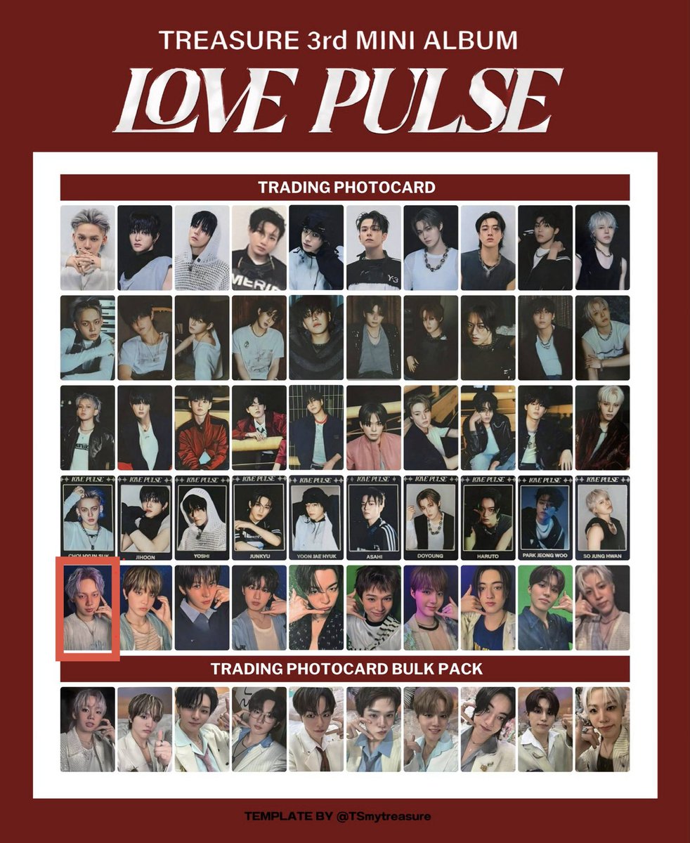 rakShisu's tweet photo. 🔥 แลก Trading card Love Pulse
เรา : ตามรูป(ซ้าย)
คุณ : ฮยอนซอกในกรอบ(รูปขวา)
หรือใครขายราคาไม่แรงทักได้นะคะ
#ตลาดนัดtreasure #ตลาดนัดเด็กสมบัติ #แลกการ์ดtreasure https://t.co/FjVjDF6jfQ