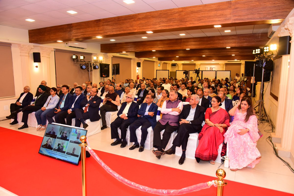 IMC_India's tweet photo. The 118th Annual General Meeting of IMC Chamber of Commerce and Industry marked a significant milestone with insightful discussions on India's economic future and a new leadership taking charge.

Guest of Honour Shri Deepak Parekh, Former Chairman, HDFC Ltd. and Chairman, HDFC Asset Management Co., highlighted India's strong macroeconomic fundamentals and stressed that sustained investments in infrastructure, connectivity, financial inclusion, and ease of doing business will be key to India's journey towards becoming a developed nation. His powerful message, "India grows when India builds," underscored the need for sustainable infrastructure development. Shri Parekh further noted that India's banking sector should undertake the next generation of reforms when banks are at their strongest.

The AGM also marked a leadership transition, with outgoing President Ms. @SunitaRamnathk3  reflecting on her tenure, while Prof. @mkchouhan assumed office as President of IMC Chamber of Commerce and Industry. Mr. @rameshnarayan  took over as Vice President of the Chamber.

Here's to a new chapter of leadership, collaboration, and nation-building.

#IMCChamber #AGM2026 #Leadership #IndiaGrowth #Infrastructure #EaseOfDoingBusiness #EconomicGrowth #NationBuilding

@hdfcmf @MangrulkarAjit @sanjayon @KalroSheetal