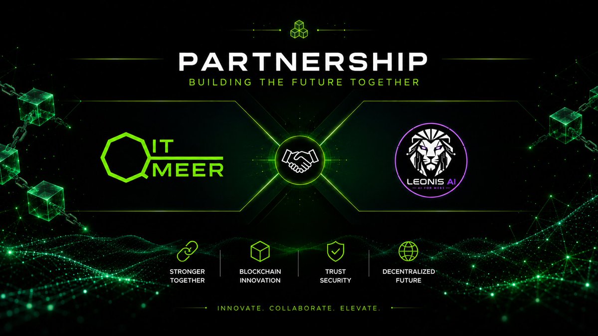 QitmeerNetwork's tweet photo. Qitmeer Network and @Leonisai_xyz  has entered into a strategic partnership! 🤝

✔️Leonis AI is an AI-powered Web3 platform designed to simplify blockchain development and make Web3 accessible to everyone. Through a unified interface, users can generate smart contracts, audit vulnerabilities, and receive intelligent AI guidance without navigating complex workflows or fragmented tools.

✔️ By combining AI, smart contract generation, security auditing, and conversational assistance into a single platform, Leonis AI helps builders move from idea to deployment faster, safer, and with less friction.

Cheers to a long and prosperous partnership! 🥂