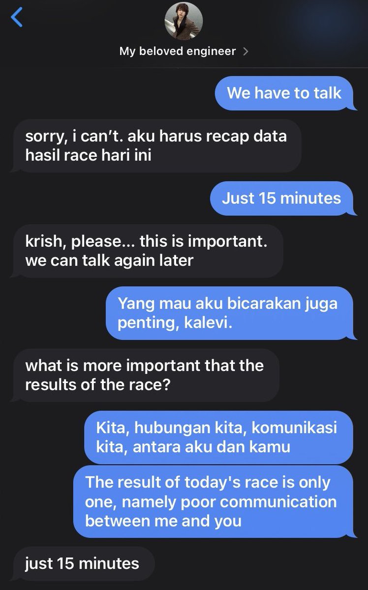 poyoyoyjju's tweet photo. f1 driver bf &amp; pretty engineer bf
— gimana jadinya kalau driver f1 komunikasi nya jelek dengan race engineer (pacar) nya sendiri? 
#keonhoon au https://t.co/0hHxVT0mbY