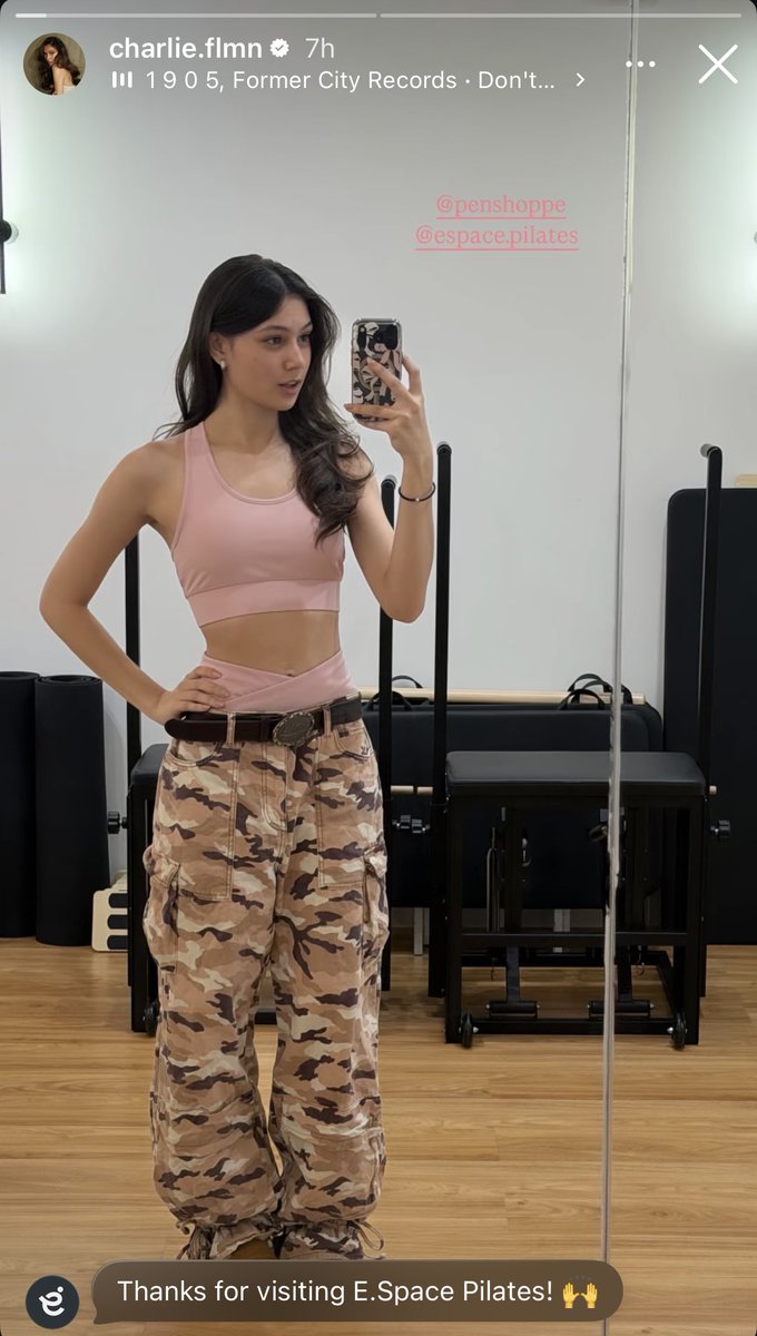 char_nigo's tweet photo. #charñigo | in her pilates eraaa + new post! 💕

[📲 | charlie ig story update ]

#charliefleming ♾️ #iñigojose https://t.co/pFPoaTwXqr