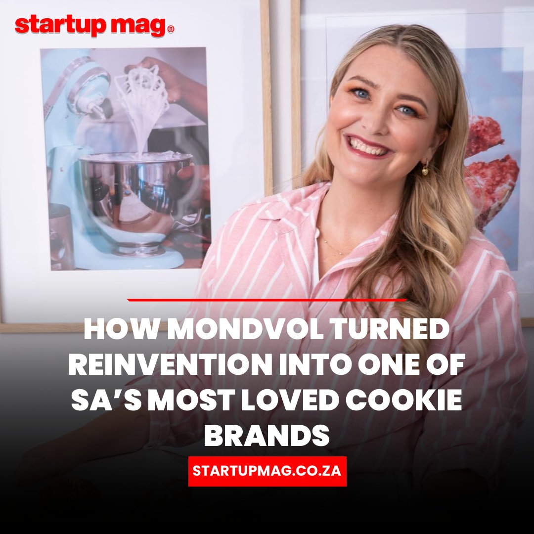 StartupMagZA's tweet photo. How Mondvol Turned Reinvention Into One of SA’s Most Loved Cookie Brands https://t.co/PZDeKRAACB https://t.co/7Iz3ocWfjf