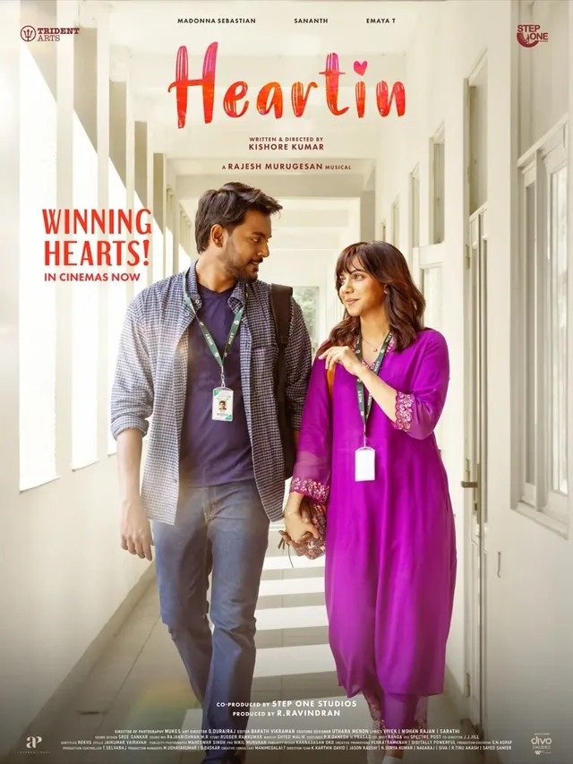 pvpmultiplex's tweet photo. #Heartin - A Beautiful story that blends love and relationship in a beautiful way...
Watch this romantically crafted film on big screens. Book your tickets now at the box office and book my show app.
#sananth #madonnasebastian #pssmultiplex #pvpmultiplex https://t.co/zRIBjZqSz6