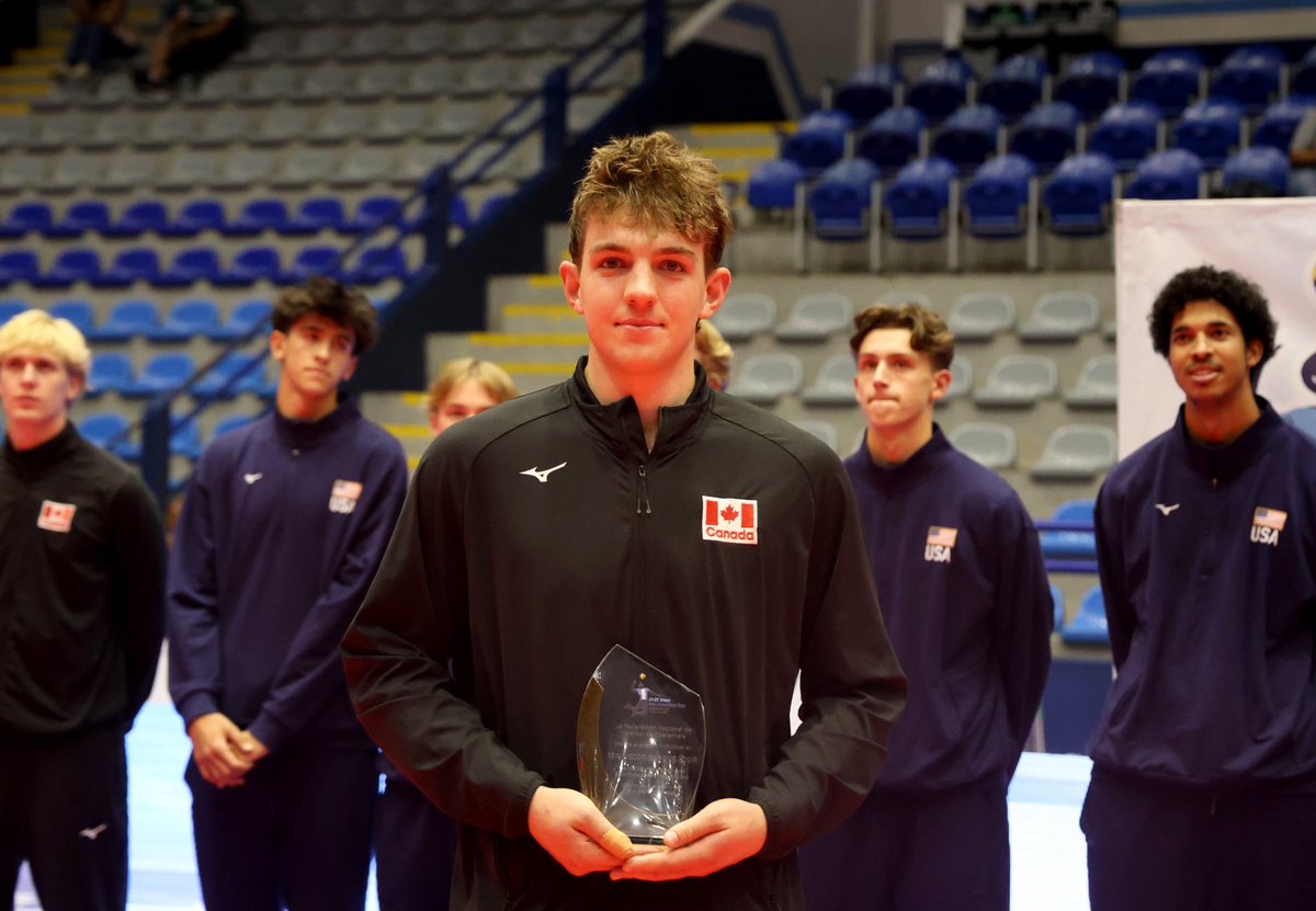 BUBobcats's tweet photo. 🥈🍁The Bobcat duo of Matthew Siebenga and Ethan Baraniuk are returning home with silver medals after representing Volleyball Canada’s under-21 team.🌎😼

The Canadian squad competed in the Pan American Championship in Guatemala.

Siebenga was named the tournament’s top blocker. https://t.co/q5v76amb5c