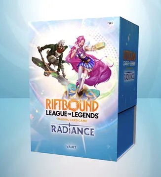 Gameriaes's tweet photo. ✨Radiance Vault Bundle (Inglés) de Riftbound: League of Legends TCG 🔥

💥 Preventa: 34,95 € (PVP: 39,95 €)
📅 Salida: 23 de octubre de 2026

⚡No dejes escapar este bundle 👇
 
🛒 https://t.co/zTFt8GDo1F

#Riftbound #TCG #Radiance #LoL #Bundle #Gameria https://t.co/XrYy3js6EI