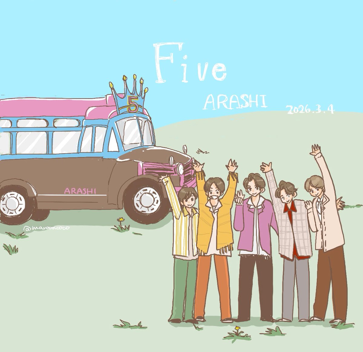 marooncoco's tweet photo. #2026年自分が選ぶ今年上半期の４枚
もう今年も半分⁉️信じられない…
やっぱり5/31に向けて描きまくった感が…😊💦 https://t.co/w6OaOIiMrI