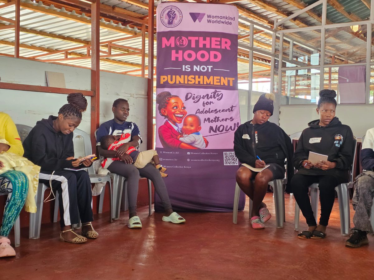 WomenCo_KE's tweet photo. Obstetric violence, being forced to sit exams while pregnant or after childbirth and mental health  were some of the issues identified during a conversation with adolescent mothers in Kiambu. They gave views on an Adolescent Respectful Maternity Care Citizen Charter @woman_kind https://t.co/tpBKJ08nQA