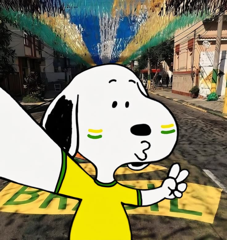 SnoopyFansUS's tweet photo. Let's go Brazil 🇧🇷 https://t.co/7uoxehgcyc