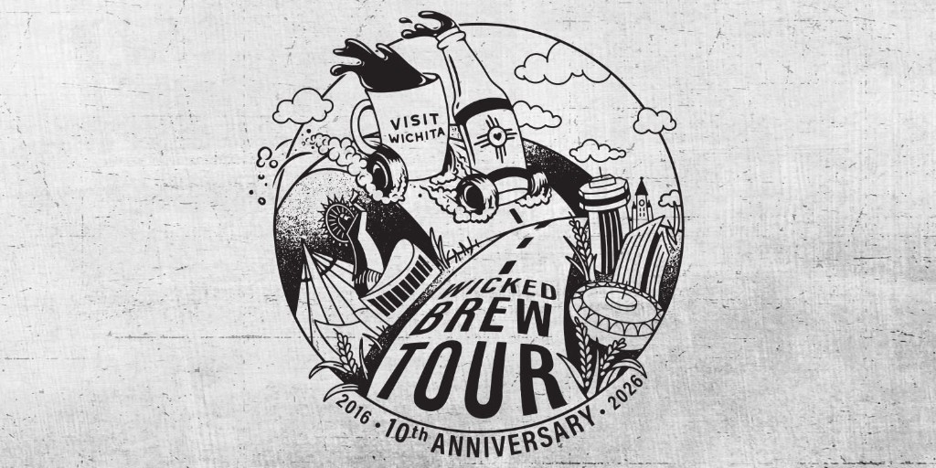 VisitWichita's tweet photo. 🍻☕ That's a wrap on the 2026 Wicked Brew Tour!

You all absolutely crushed it and collected every last T-shirt. In fact, it may be the fastest Wicked Brew Tour ever completed! 😅

Thank you to everyone who picked up a passport, discovered a new favorite brewery or coffee shop, collected stamps and supported local businesses along the way. And thank you to the coffee shops and breweries who made the 10th Anniversary a success! 🎉 

Whether you finished all 10 stops or simply found a new go-to spot, thank you for making this year's tour our biggest yet. We'll raise a glass (or a coffee mug) to that.

See you next year 👉 https://t.co/hxTur6sWZq

#VisitWichita #SlightlyOffCenter #WickedBrewTour #DrinkLocal #SupportLocal