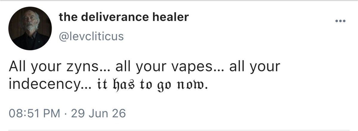 nico leviticus tweet media