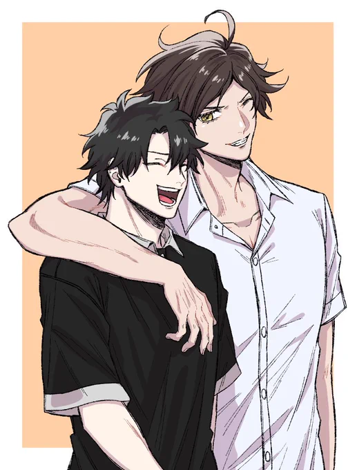 歳が近いから仲良くなれそうrkgk (若エド&amp;ぐだ)