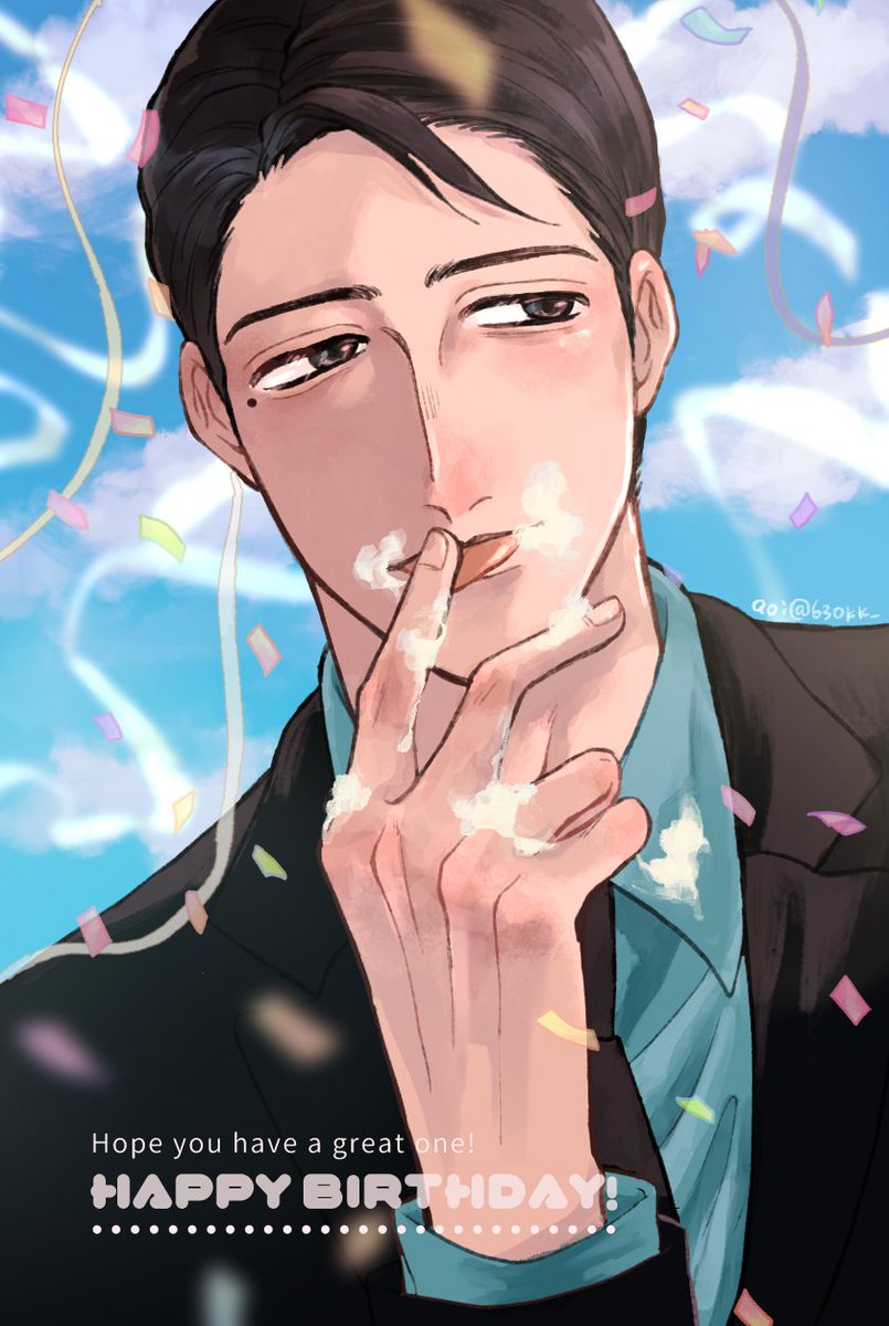 630kk_'s tweet photo. 👕→⭐
お誕生日おめでとうございます🎂🎉✨✨✨
🍕食べて世界一幸せになってください！ https://t.co/tLT6cZL285