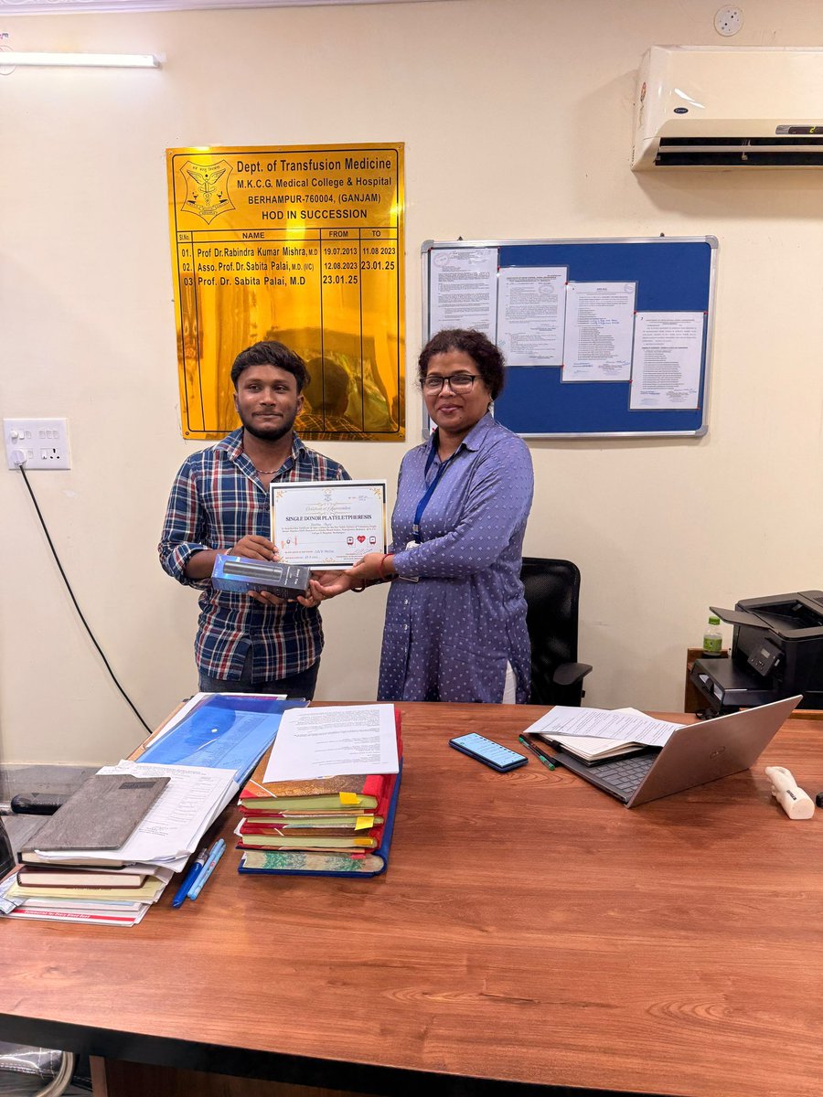 transmedmkcg's tweet photo. Thank you Mr Deepak Polai for donating SDP for the second time 🙏 https://t.co/qH81KaXzB9