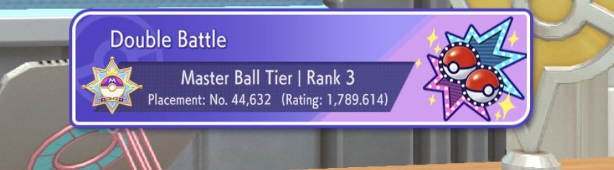 Noutong0's tweet photo. Only worse than 44,631 other players 😎 

Also the team I used to climb about 90% of the time (I low-key hate it but I have no other mons and I suck at team building 😭) https://t.co/ggypsqf5kc