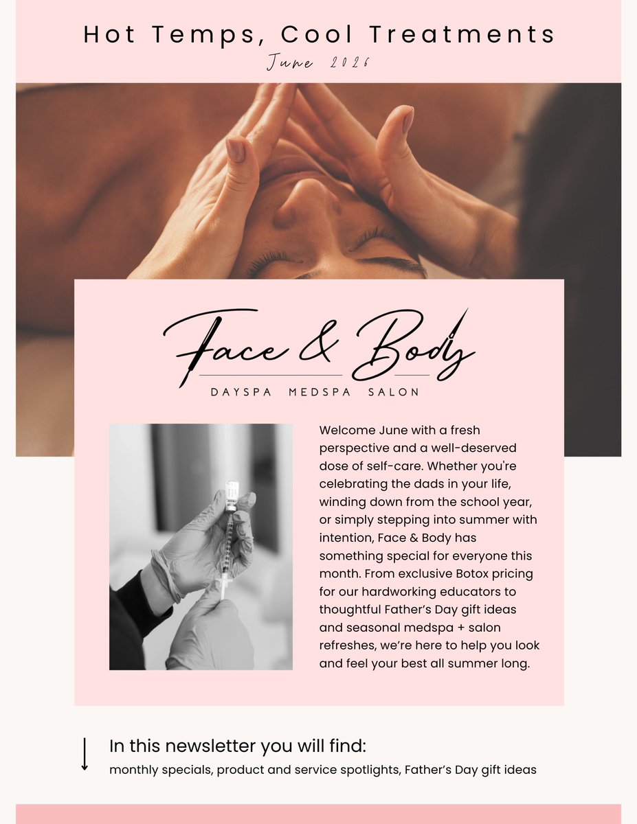 FaceandBody tweet picture
