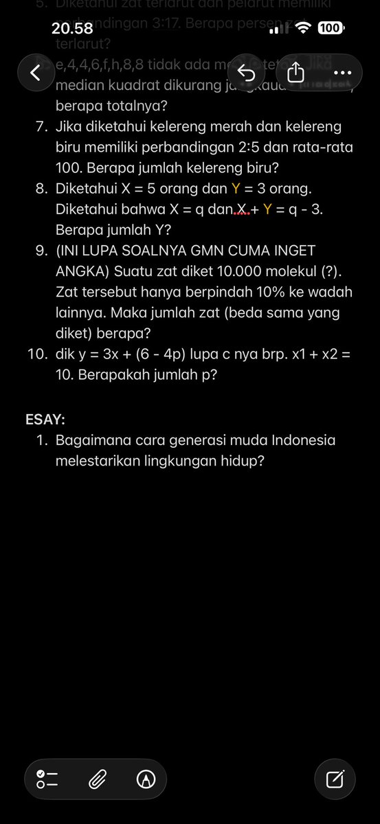 rjyusei's tweet photo. nich soal” yg keluar um undip tadi, hope it helps 🫶🏼 https://t.co/uwIJkgRTJV