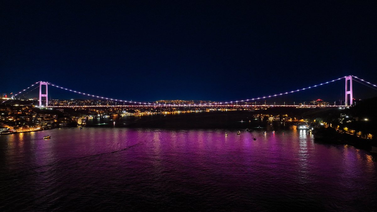 wellness_day's tweet photo. A look back at GWD across Türkiye. From the FSM Bridge glowing magenta to breathwork, sound healing, creative workshops and clean-ups, Türkiye brought #JoyMagenta to life. 🌸💫

#GlobalWellnessDay #JoyMagenta #GWD2026 #GlobalWellnessDayTürkiye #Türkiye https://t.co/4nWYGoqqQw