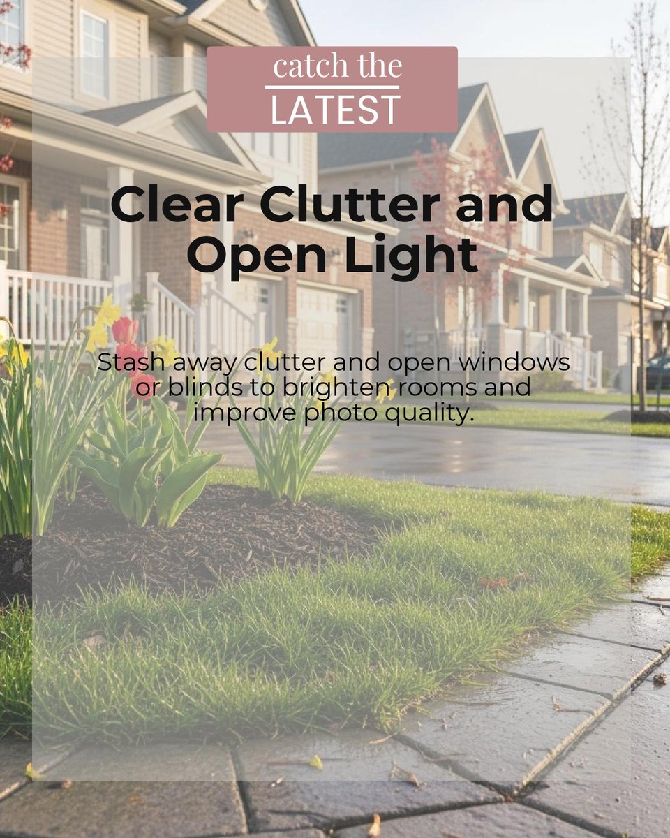 callVickiClark's tweet photo. Photo day in the Eastern Panhandle: focus on key rooms, stash the clutter, open up windows and blinds, no need to live in a show home.

What’s your must-do prep before photos? https://t.co/CdnssNBgRq