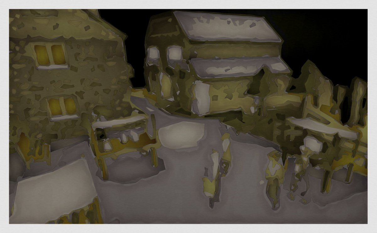 DlSPUTED's tweet photo. oldschool runescape, but procedurally painted https://t.co/M4xx9WJqfX