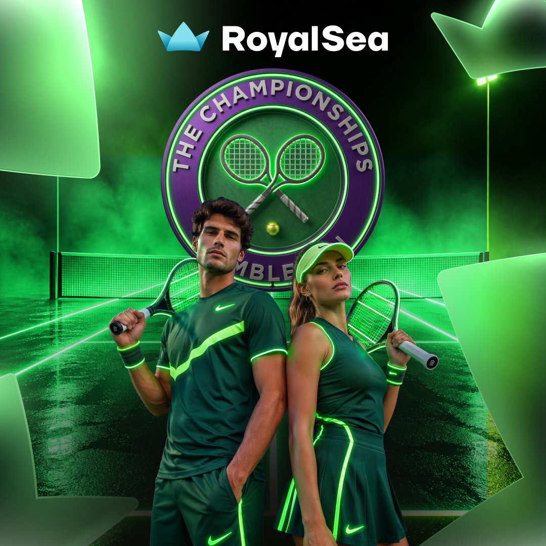 RoyalseaIT's tweet photo. 🎾 Wimbledon 2026 è ufficialmente iniziato!

🔥 Fai il tifo per i tuoi campioni preferiti e piazza le tue scommesse direttamente sul nostro sito per vincere insieme all'élite del tennis!

SCOMMETTI: https://t.co/IFWWlAH6YD https://t.co/T5pNCWBNi3