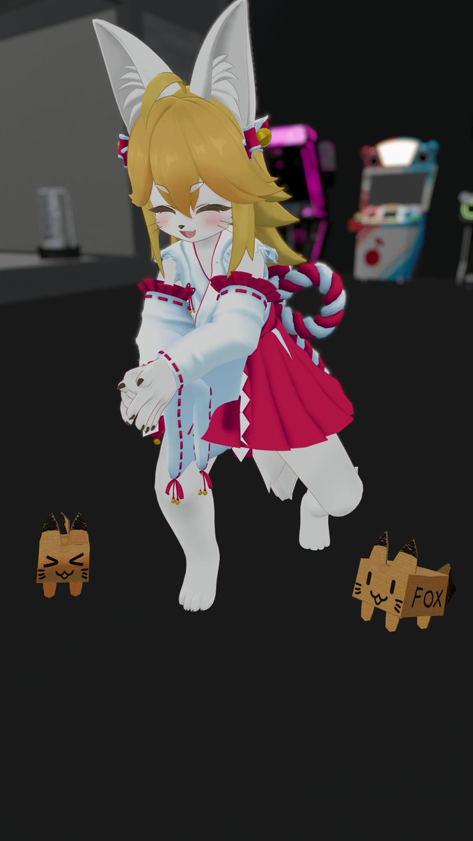 Maidy_vrc's tweet photo. Questのカメラハンドトラッキングの精度がよくなったと聞いたのでおもちゃになってもらいました
これは十種影法術 https://t.co/VHiyBZr9UI