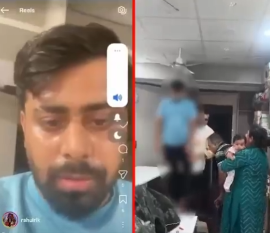 dxrkchocolx's tweet photo. 🇮🇳Ada kasus suic*de memilukan di India

> Pengusaha berusia 28 tahun bernama Rahul meninggal dunia akibat suic*de dengan cara gantung diri di dalam toko pakaian miliknya

> Sebelum mati Rahul mengupload video di IG yang berisi tuduhan bahwa istri serta anggota keluarga istrinya telah melakukan pembullyan

> Padahal dia sudah rajin mengerjakan seluruh pekerjaan rumah tangga spt bekerja, menyapu, dan mencuci peralatan makan. 

> mengaku pernah mengalami kekerasan fisik dan difitnah dalam kasus-kasus palsu, yang membuatnya terus-menerus berada dalam tekanan mental. 

> Rahul menyatakan bahwa istri dan keluarga istrinya bertanggung jawab atas kematiannya serta mendesak aparat penegak hukum untuk menghukum mereka. 

> Ia berpesan agar harta bendanya diserahkan kepada ibu dan saudara-saudaranya