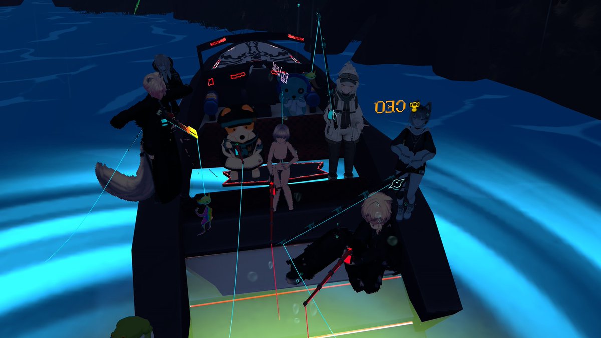01Mj0s's tweet photo. 沢山の人とFISH！するの楽しい！
#VRChat #VRC #fish https://t.co/qTn9KRoWoJ