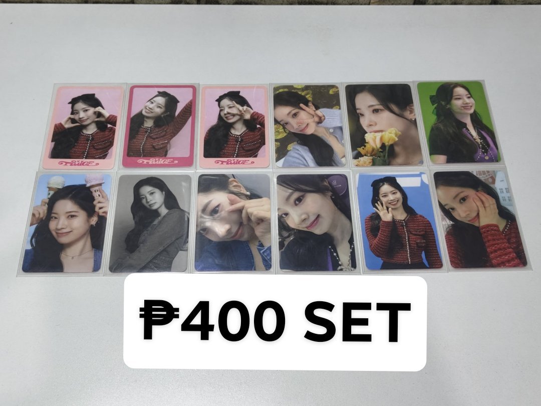 jps_kart's tweet photo. WTS/LFB ONHAND Part 3

TWICE DAHYUN DICON PHOTOCARDS
💯 Official Photocards

Prices are stated in the photo.

❌ Sensitive buyer

DOP: July 15, 2026
MOP: GCash, Maya, Maribank
MOD: Sco, J&amp;T, Lalamove https://t.co/x2nRWdn898