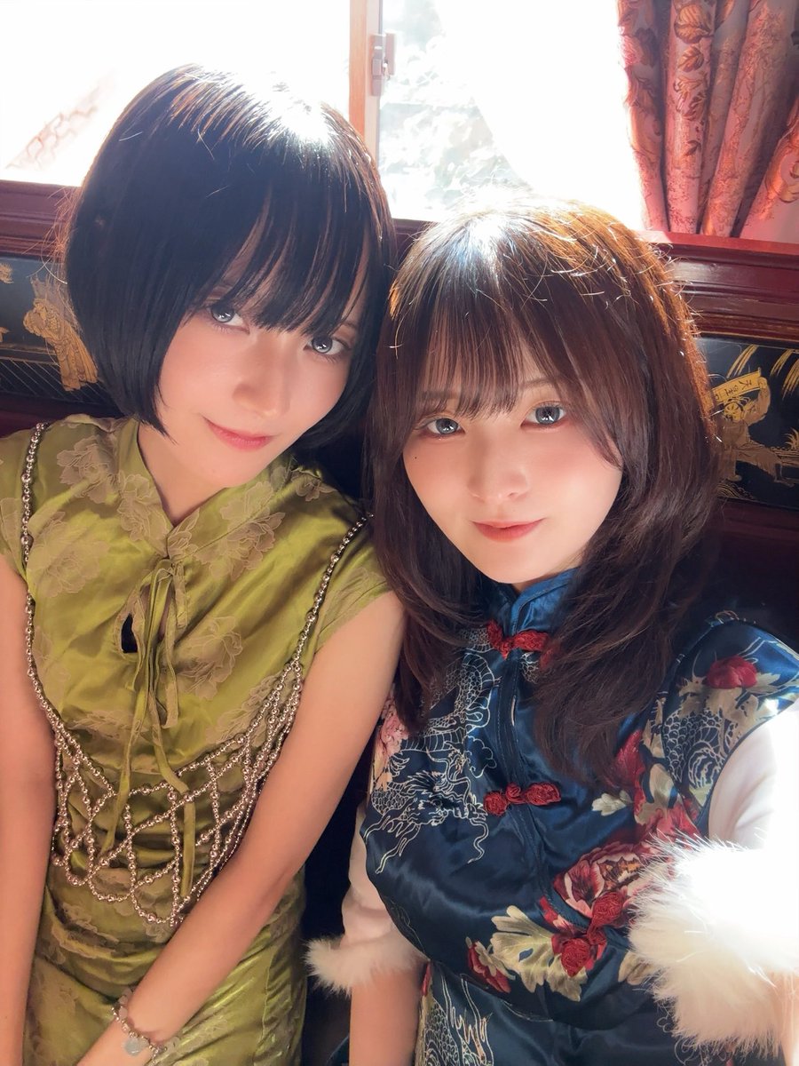 mei_memimi's tweet photo. (@59_go_q ) 59ちゃんスタイリングさせて頂きました🐼⸜❤︎⸝‍
絶対似合う~と思って楽しくなっちゃったしたくさん撮り合いしたよ(照!) https://t.co/JWeRenISwp