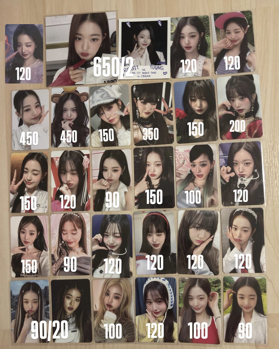 ppeshzf's tweet photo. พร้อมส่ง การ์ดน้องวอนยอง ราคาตามภาพ ค่าส่ง35฿📮 ยอด300฿ รับผ่อนมัดจำ⭐️ 
#ตลาดนัดive #ตลาดนัดไอบึ  아이브 양도 https://t.co/cLuihC2Pqj