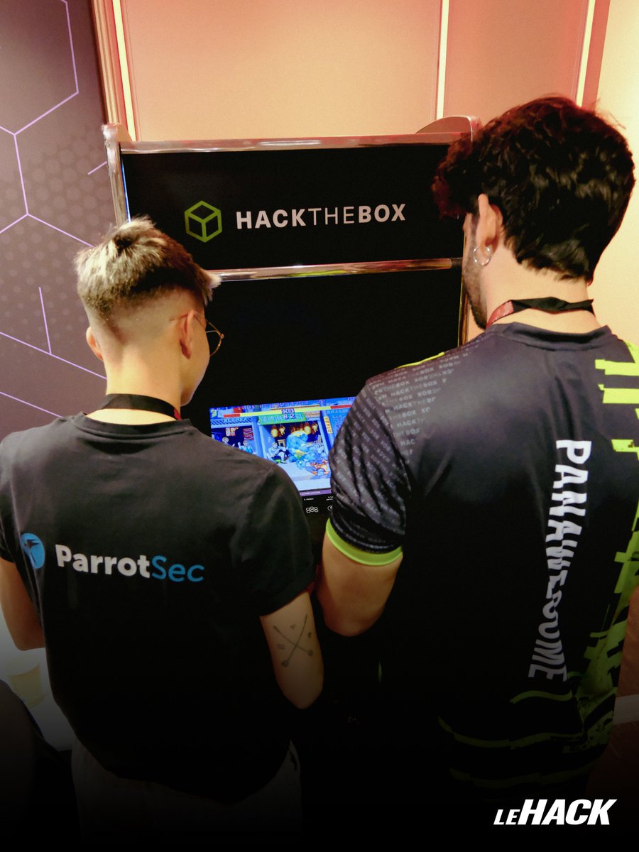 ParrotSec's tweet photo. What a weekend at @_leHACK_ 🇫🇷
Thanks to everyone who came by the @hackthebox_eu booth, whether you stopped for a quick hello, a longer conversation or to share ideas and feedback, we truly enjoyed every interaction 🤝
See you next time, Paris ✈️
#ParrotSec #ParrotOS #lehack #linux #linuxdistro