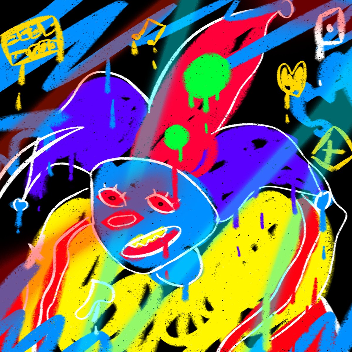 katakuri_nft's tweet photo. gm fam 🥰🤡

The Abstract Clown is now available at XRP Cafe.

1/1 collection. Only 50 clowns.

link

https://t.co/QhsE9yRWKZ

#xrpl https://t.co/CJ1xmmxPc6