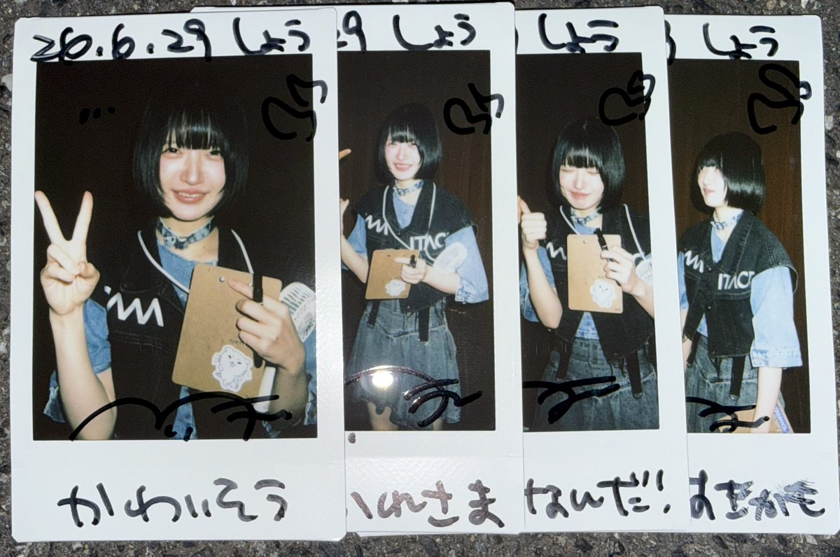lets_K0ba's tweet photo. @MIU_KMITC @MIU_KMITC 
盛り上げようと明るい雰囲気で特典会行ったら
酔ってる？って言われました https://t.co/BWqqJC2Qju