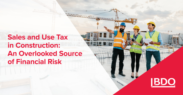 mattdyment's tweet photo. In construction, profit margins can erode before a finished project. Sales and use tax decisions made during contract structuring can drive audit exposure, unexpected tax costs, and lower profitability. Tax planning should start before the work begins: https://t.co/0BZAlNgH4U https://t.co/ivtF0P6CEx