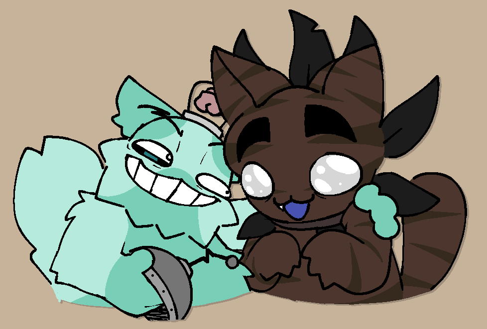 KITTYoftheTREES's tweet photo. ((I'd imagine Franklin &amp; Draven to have something similar to Rick &amp; Morty)) https://t.co/8f3aJiozBC