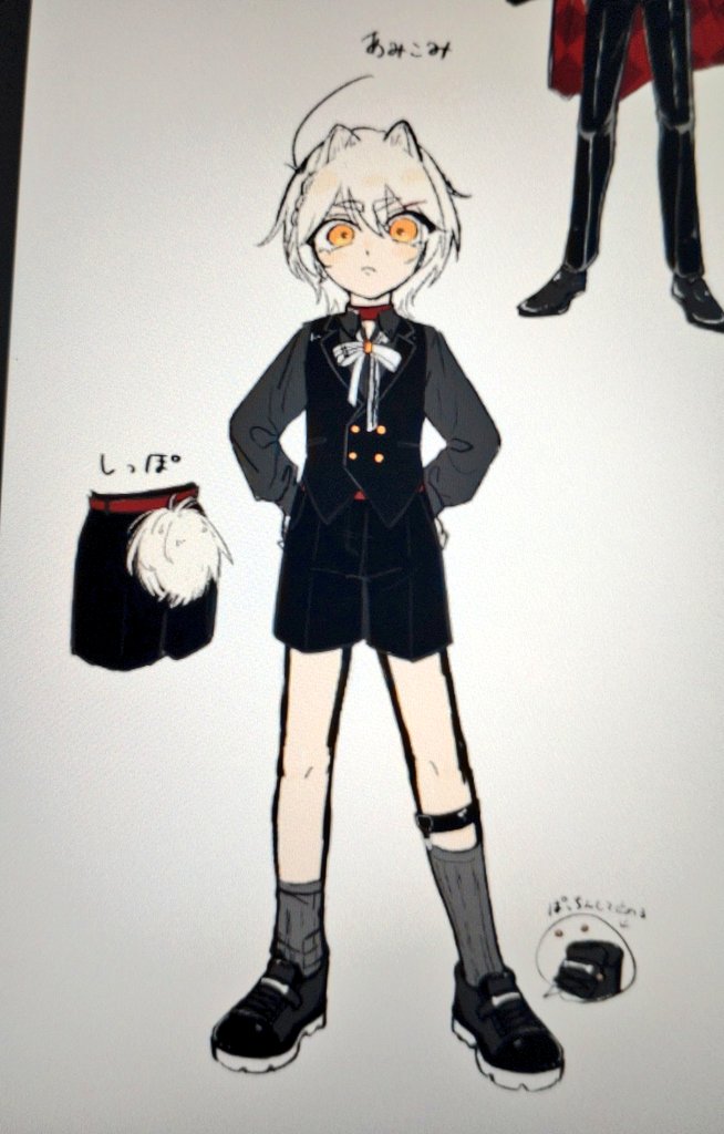 Airomi__'s tweet photo. ポメくん、こんな案もありました
1枚目の足と組み合わせたけど、4枚目のままでもよかったな https://t.co/TxVpEAYhrN