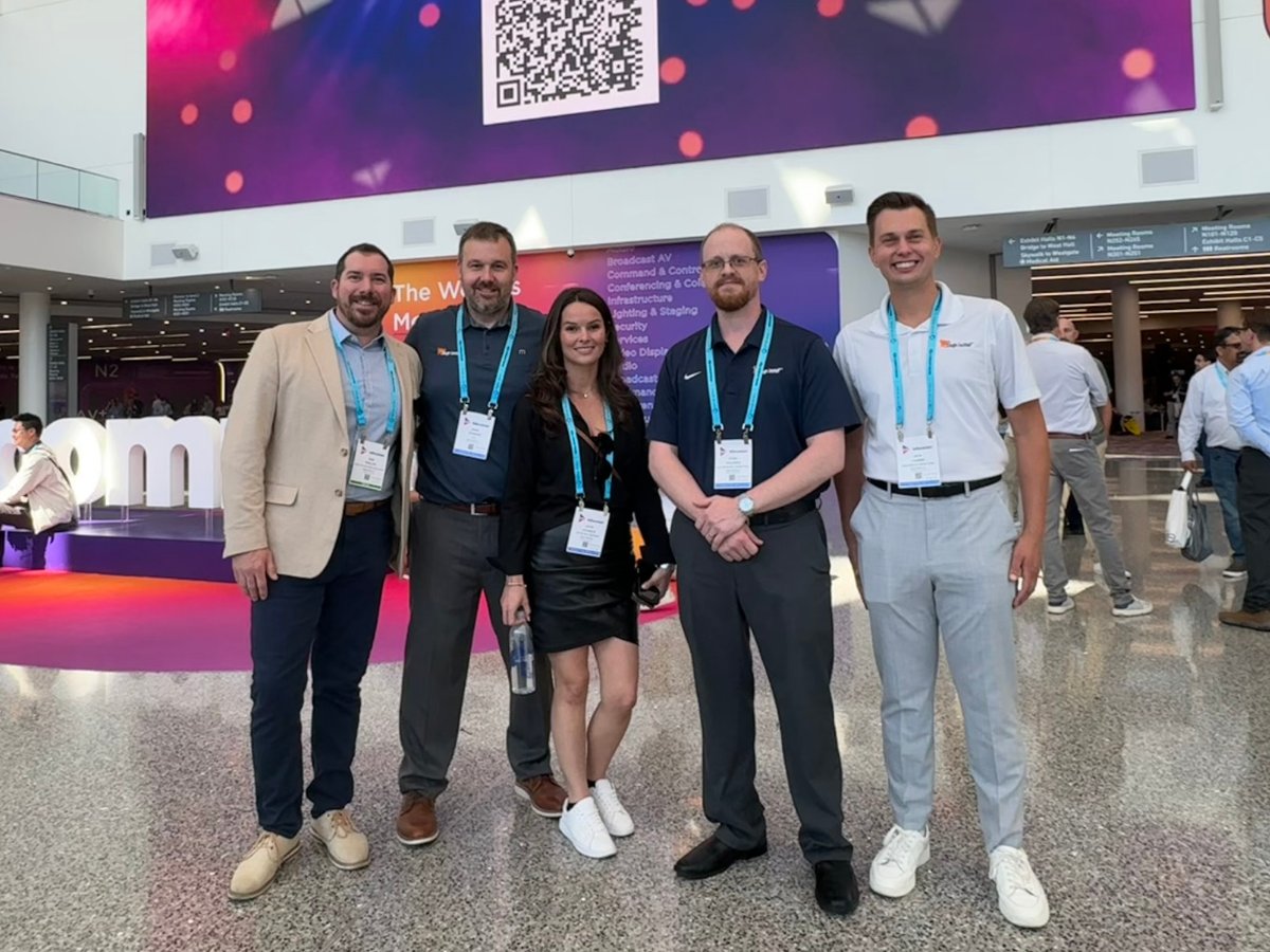 Snap_Install's tweet photo. Another packed #InfoComm week in the books! 🔥

It was a week full of valuable connections and exciting opportunities. Thanks to everyone who took the time to connect – we're looking forward to continuing to help bring your projects to life.

#XUSC #NationwideInstallationService https://t.co/t5ZKtmZKq4